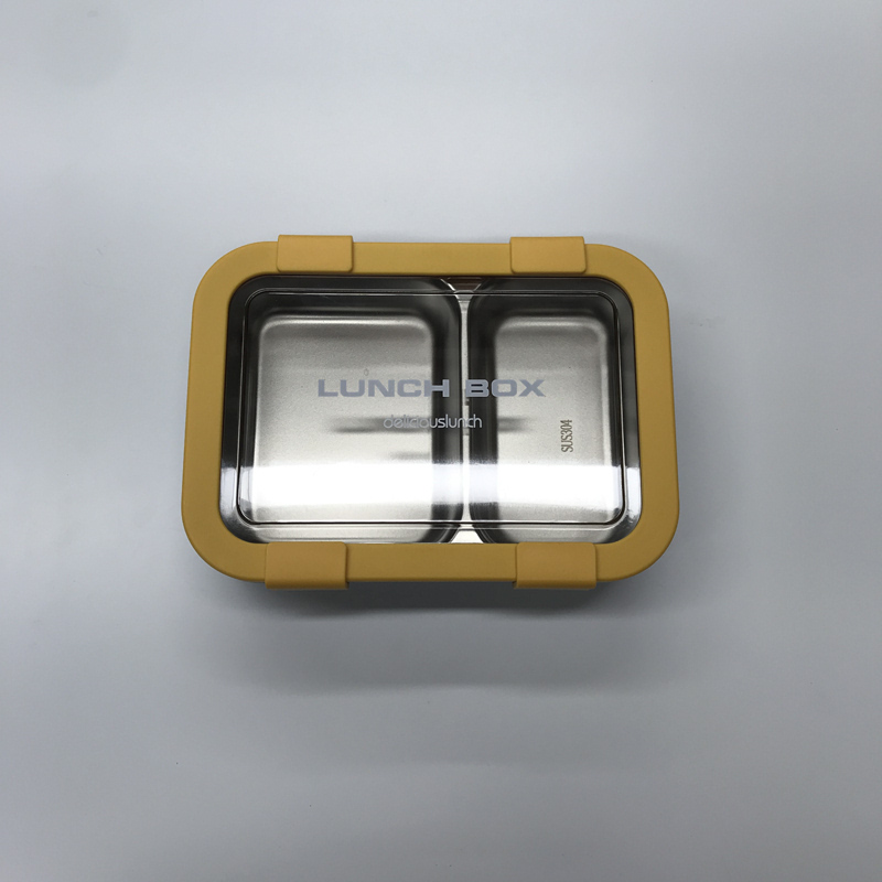 多色分隔保鲜饭盒 食品级密封防漏可微波 上班族学生便携午餐便当盒详情3