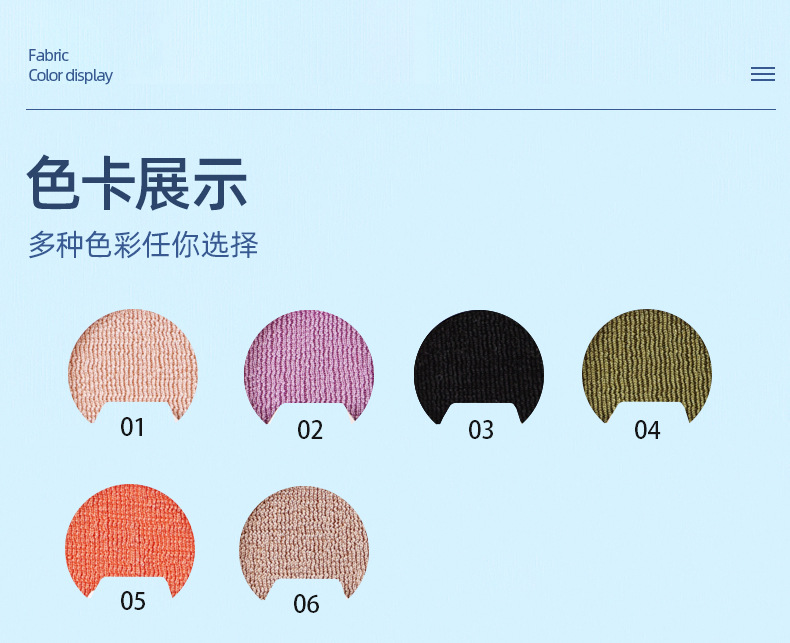 120D polyester-ammonia single-color wave-specific stretch fabric, 300g single-sided breathable evening dress, home wear and women's wear fabric detail image 2