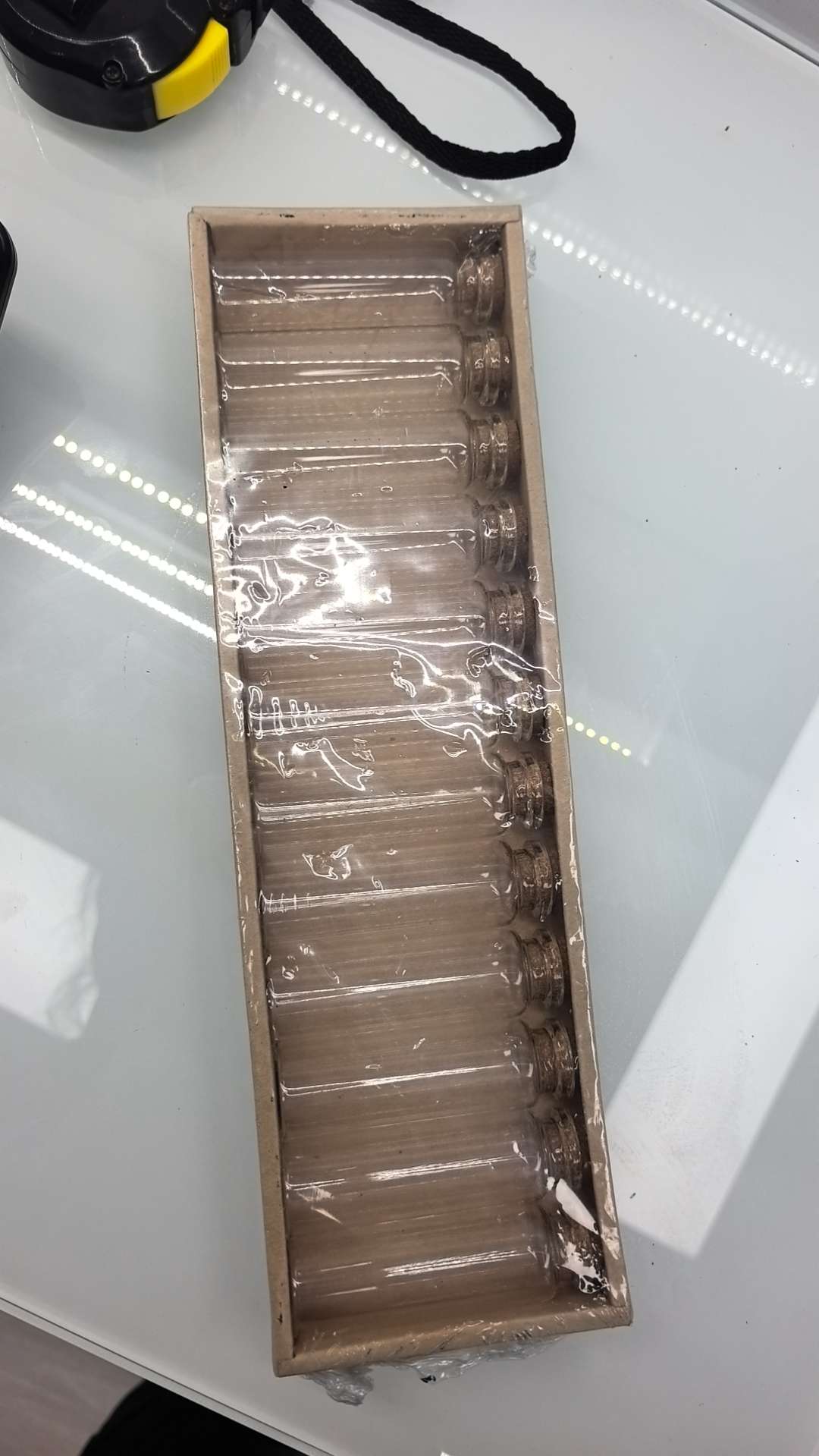 创意许愿瓶幸运星瓶圣诞立体五角星玻璃小瓶泡沫海洋元素礼品工艺品