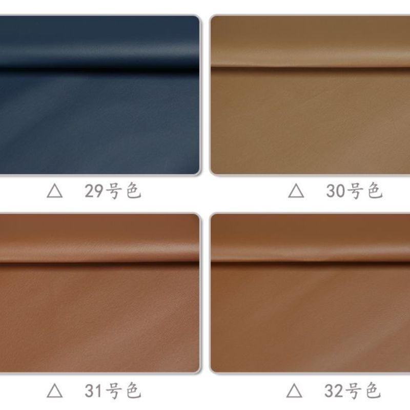 Yikelong Environmental Protection Decorative Leather Hotel Soft Packaging Material Factory Wholesale sponge embroidery artificial Leather LC48 in stock 31 Item Picture