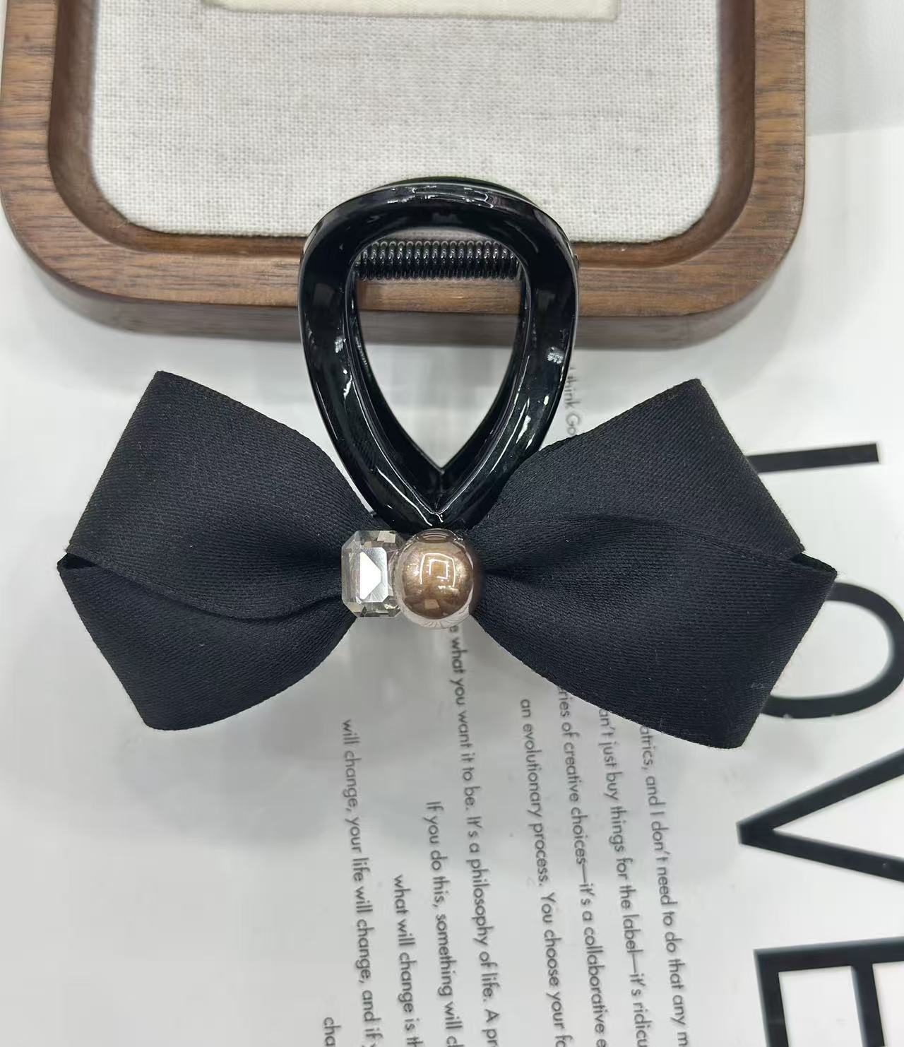 新年红色儿童发夹发饰鸭嘴夹可爱发夹头饰发夹发饰品白底实物图