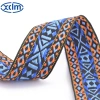 4cm Ethnic-style jacquard webbing for luggage, clothing, decorative accessories, lace, edge wrapping, fabric strips, straps, soft and versatile ribbons Item Picture