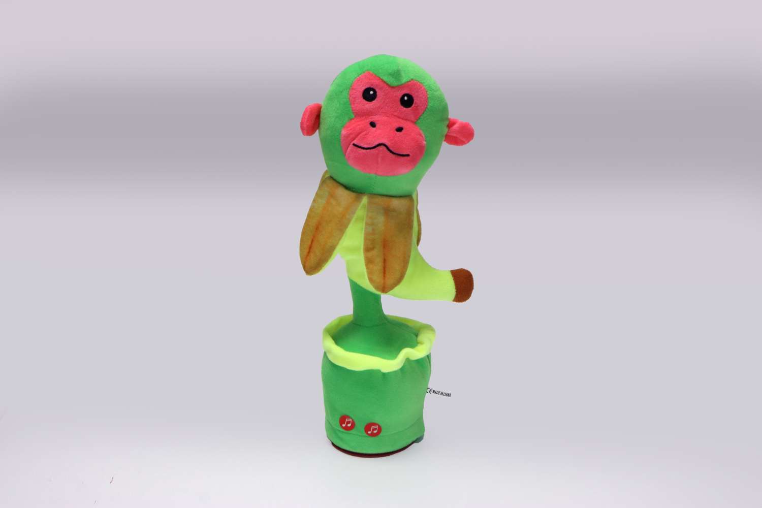 电动摇杆毛绒玩具儿童玩具学说话录音唱歌电动玩具摇杆毛绒玩偶