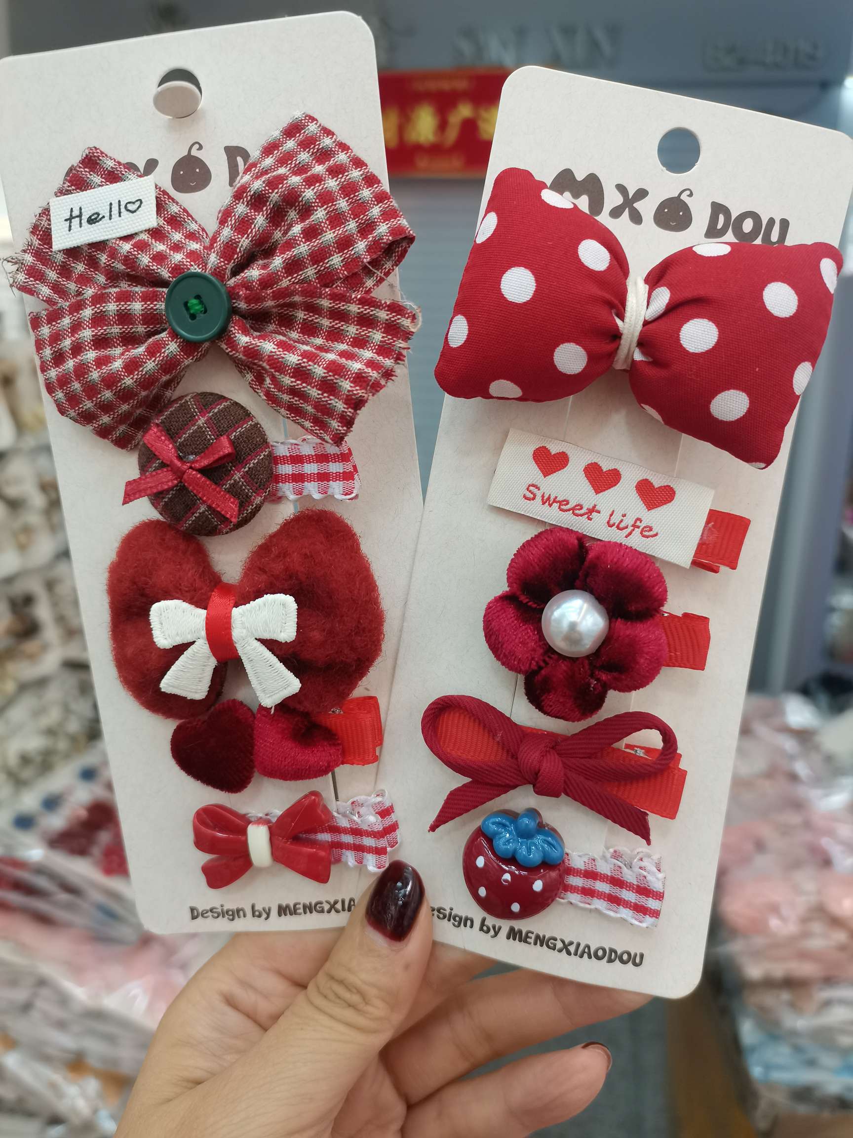 儿童头饰汉服假发发饰