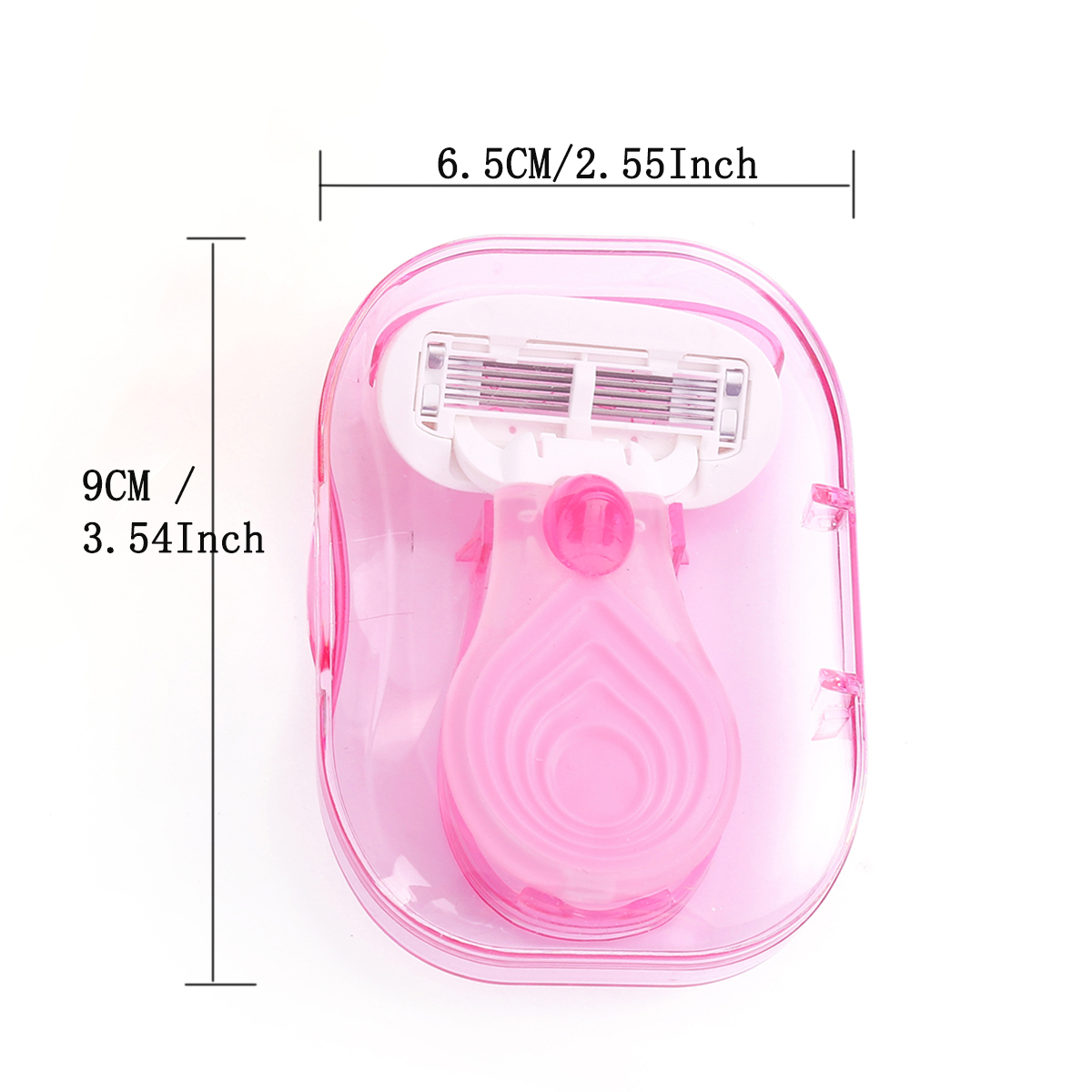 ALSHABAB Jipai Five-layer stainless steel blade shaver, durable for women, exquisite packaging pic 18