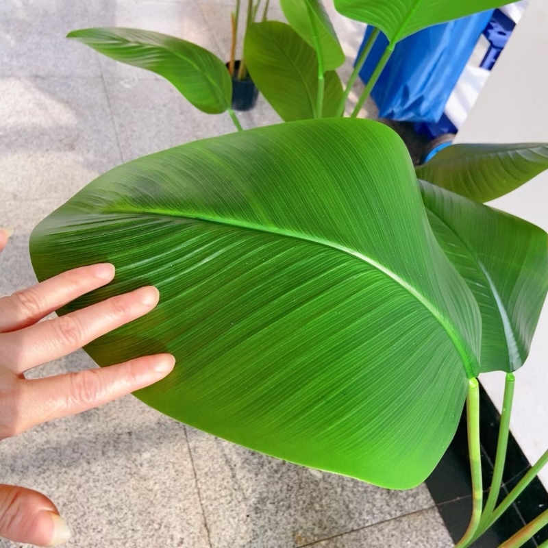 Artificial flowers, artificial flower arrangements, artificial green plants, artificial trees, bird of paradise, indoor living room potted plants, live-streaming room decorative items, Islamic Application Scenario