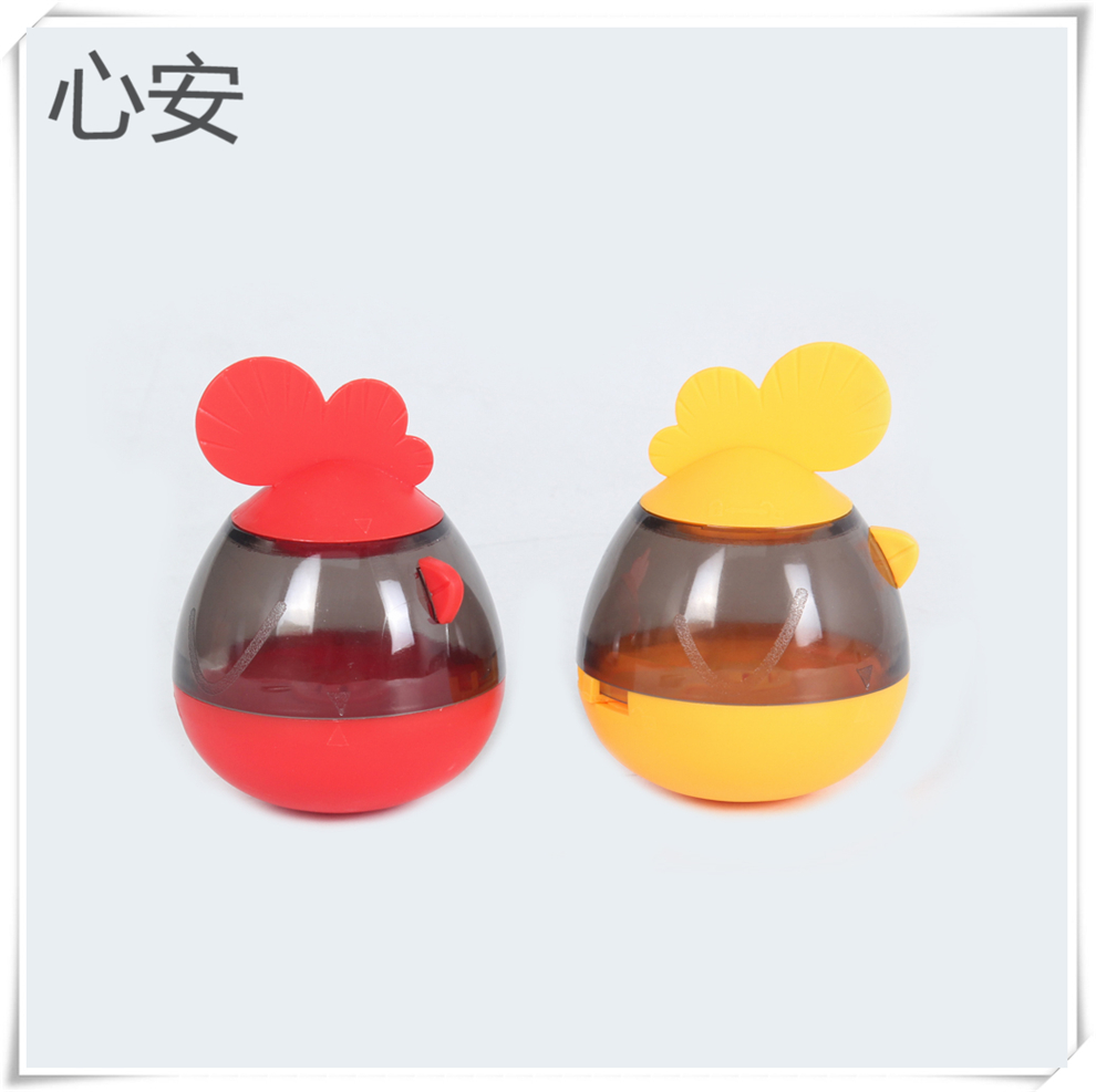 In 2025, the new cross-border cat toy, the chicken untoppling doll, and the leaky food dispenser are innovative and fun slow-eating and leaky food toys that can relieve boredom
