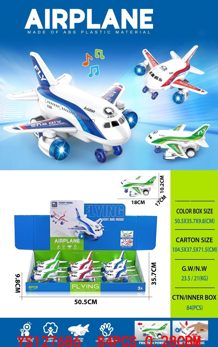 Inertial lights, music, cool planes