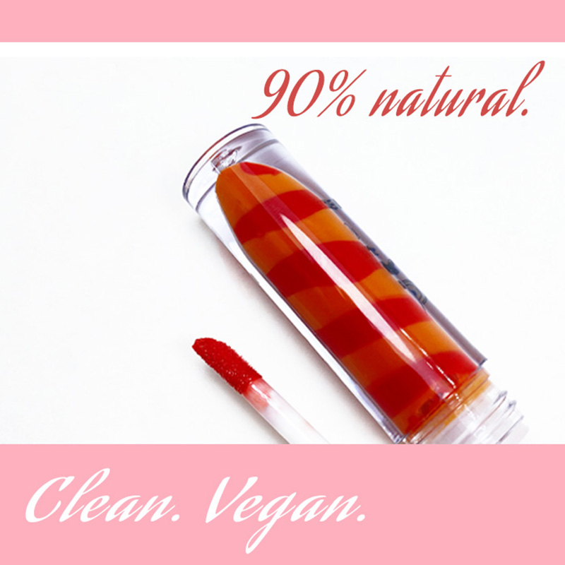 Cross-border best-selling dual-color spiral lip gloss and lip gloss set: Moisturizing, hydrating, long-lasting skin tone modification. Dual-color one-piece lip gloss and lip gloss Application Scenario