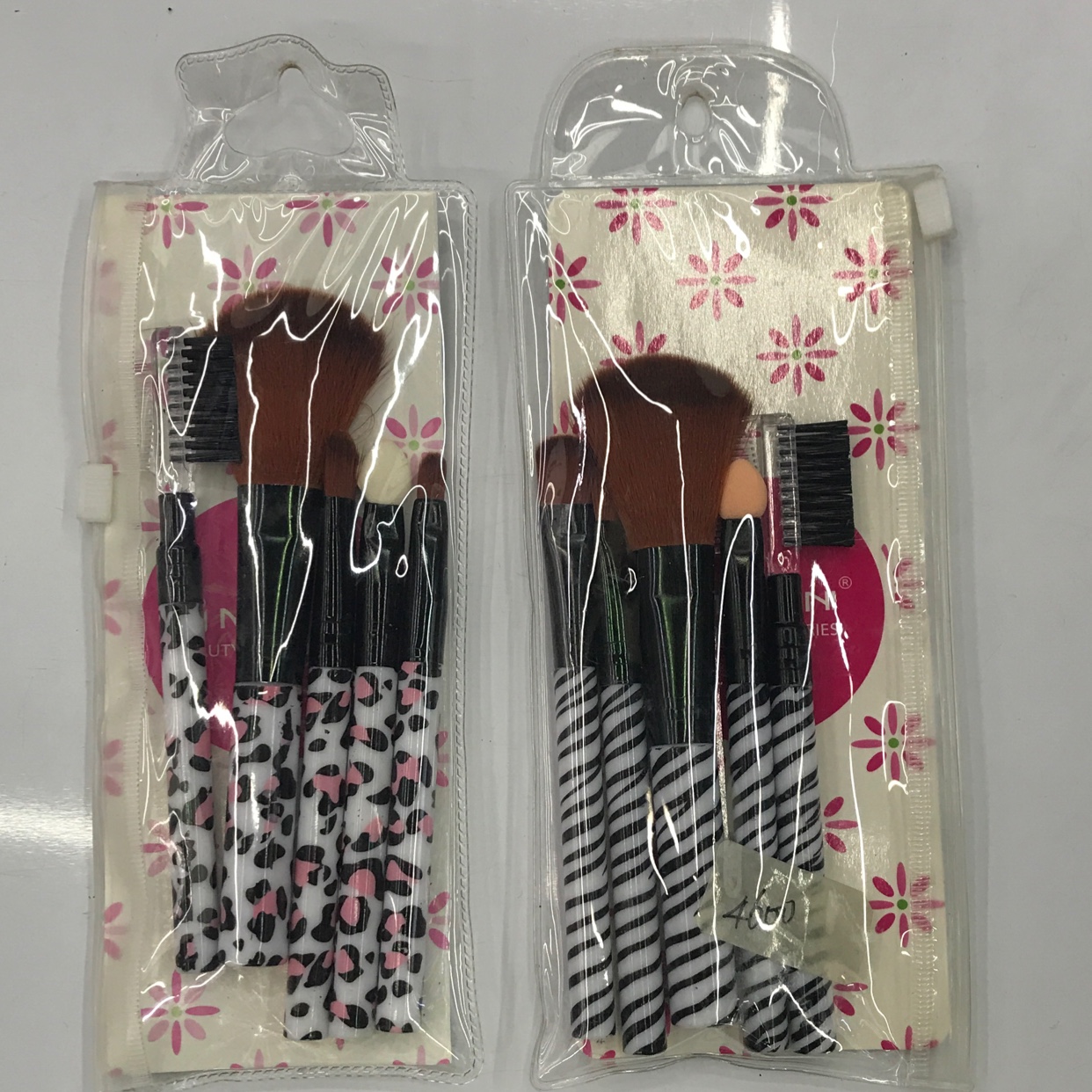 经典好卖豹纹 斑马纹5支化妆刷