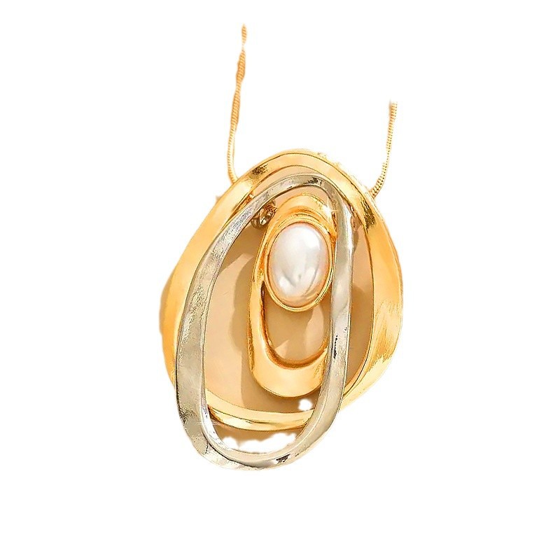 女士百搭长款项链挂坠毛衣链不锈钢简约链子女士饰品配饰细节图