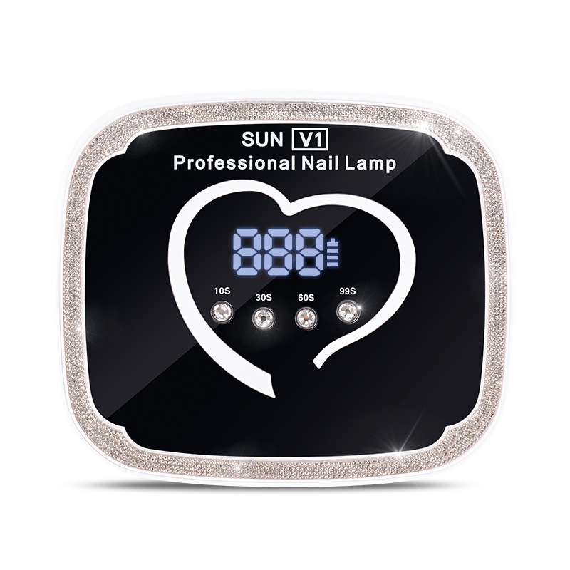 SUN V1多功能家用便携式美甲光疗仪甲油烤干机UV美甲灯