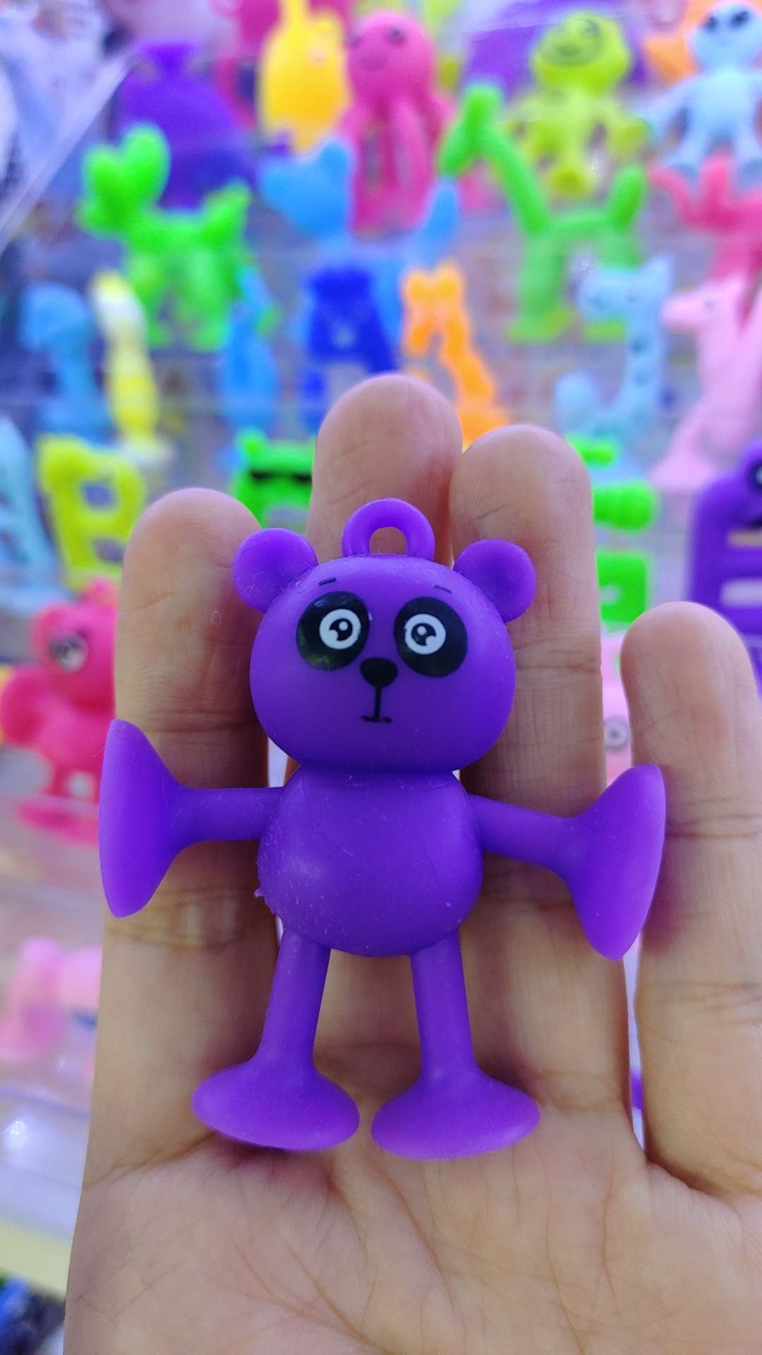 Suction Fun soft rubber building block suction cup toys, bath toys, DIY educational building block toys, freely combine and match, 227 types of letter series, safe and non-toxic material, can be made into gacha blind boxes, 26 English soft rubber detail image 6