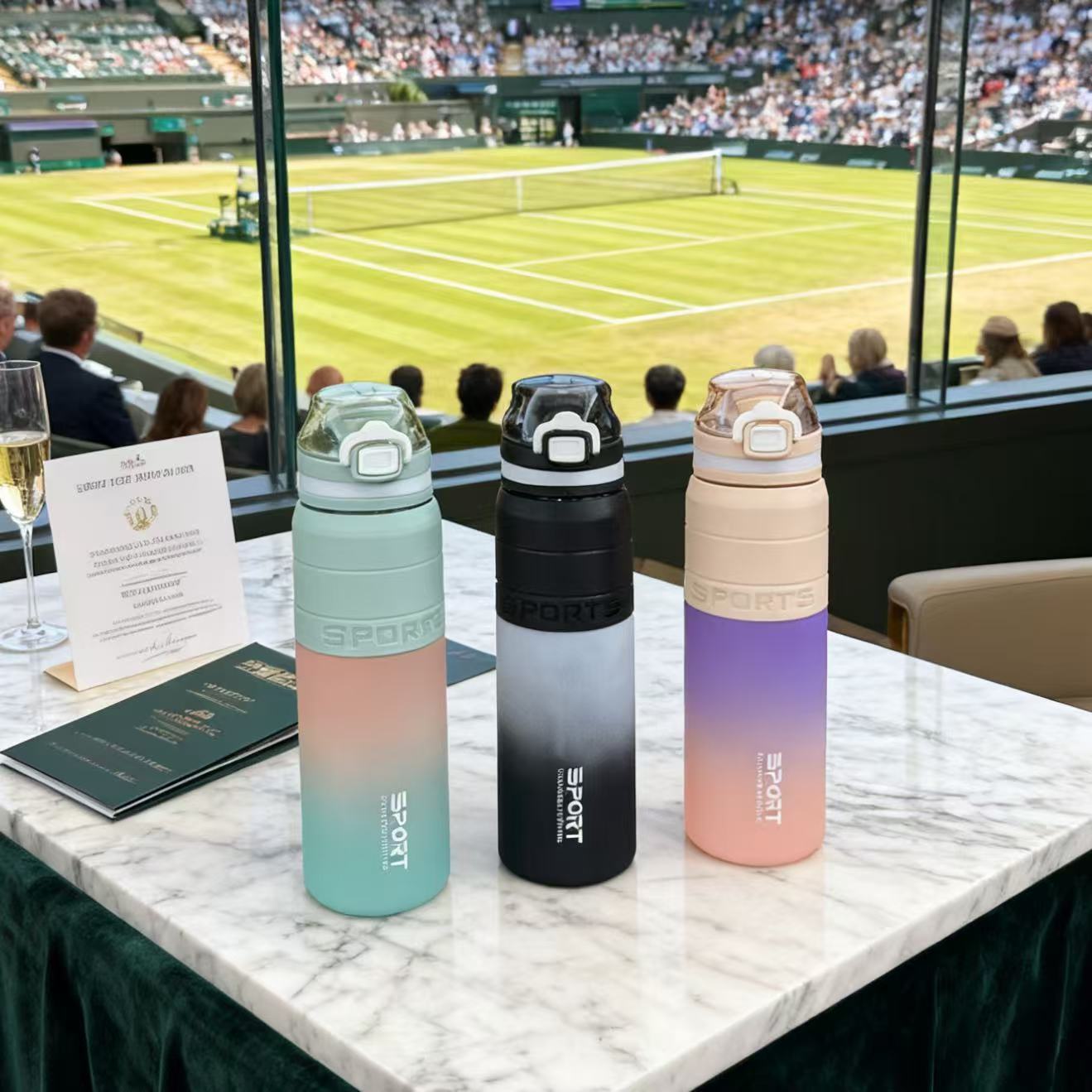 H164-HY-050 spray-painted sports water cup with gradient high appearance level student water cup handle portable large-capacity water cup detail image 6