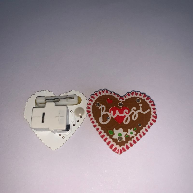 Beer Festival. Luminous brooch Item Picture
