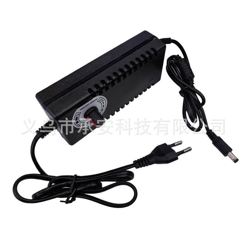 3-15V10A adjustable power adapter, speed-adjustable dimming water pump, LED light strip motor, motor speed regulation, high power Item Picture