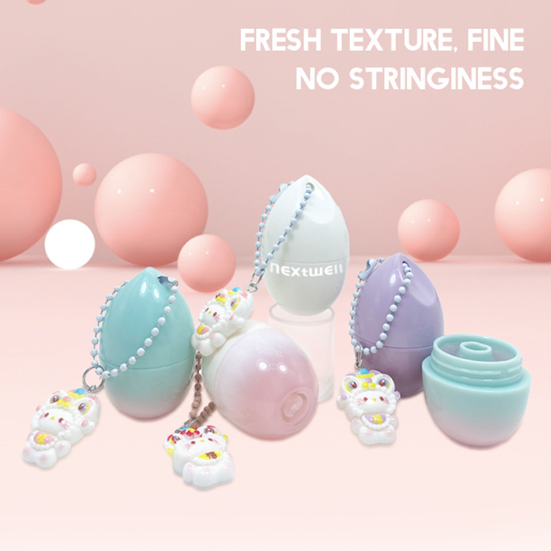 Next Well Cross-border exclusive egg-shaped water-like mirror lip mask hanging accessory lip gloss, cute pendant lip mask OEM/ODM processing lip mask to create a beautiful lip Application Scenario