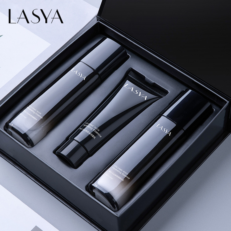 Hanmeisu Men's Skincare Three-piece Set - Cleansing, Moisturizing, Refreshing, Oil-Control and Nourishing skincare set Manufacturer wholesale Specification image