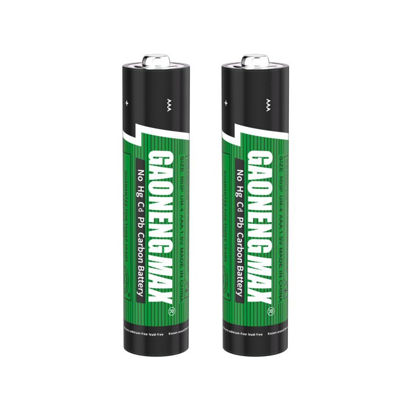 源头厂家批发7号电池AAA碳性电池1.5V柱式干电池遥控器七号电池