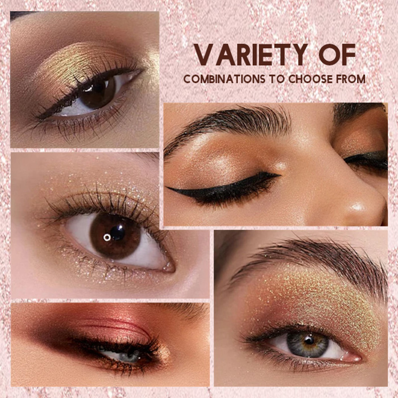 Transfronterizo nueva llegada sombra de ojos lip gloss lip brands 3 en 1 brillo líquido sombra de ojos highlight sombra de ojos su logotipo fabricante al por mayor sombra de ojos personalizada lip gloss cosméticos Application Scenario