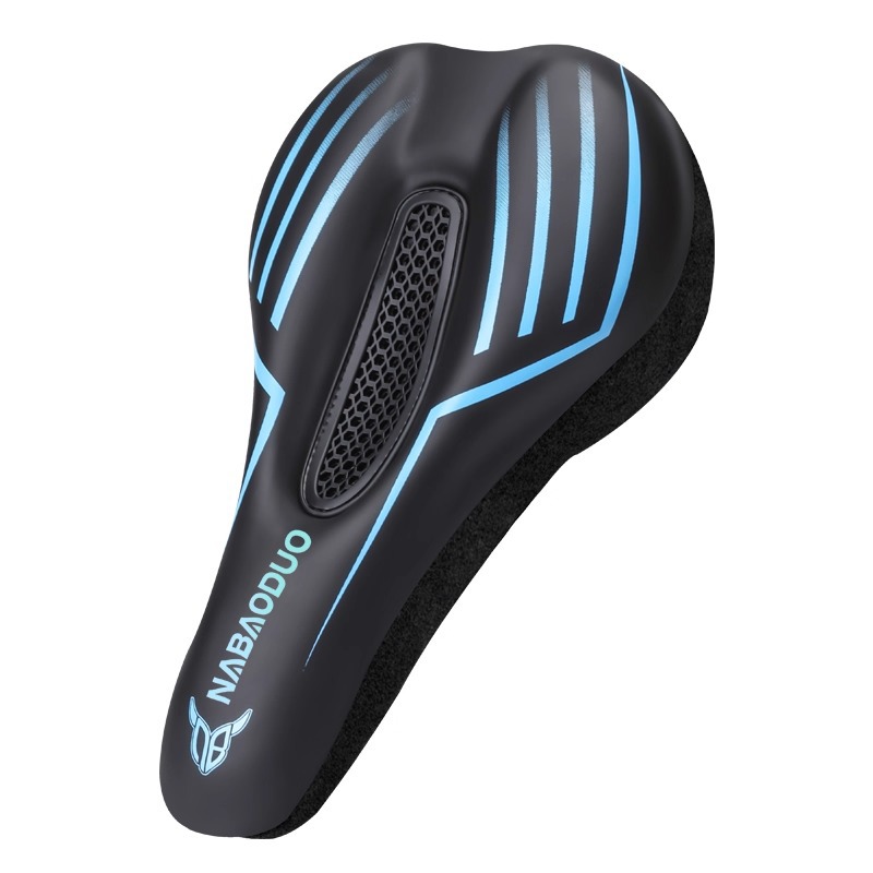 Bicycle seat cover, road bike seat cover, hollow breathable silicone thickened soft mountain bike seat cover Item Picture