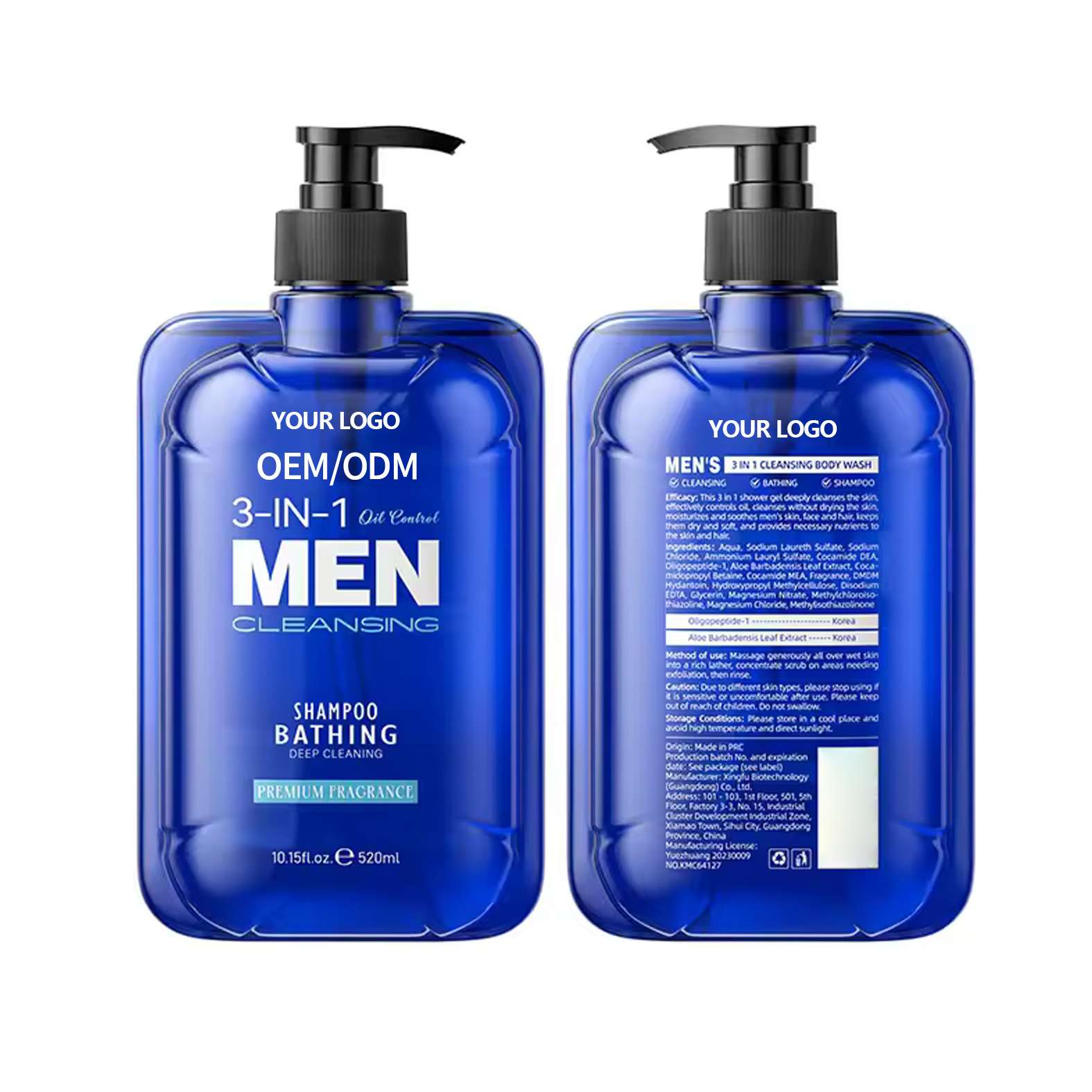 Customized cross-border men's long-lasting Fragrance Shower Gel oem Cologne Shower Gel contract manufacturing details Picture