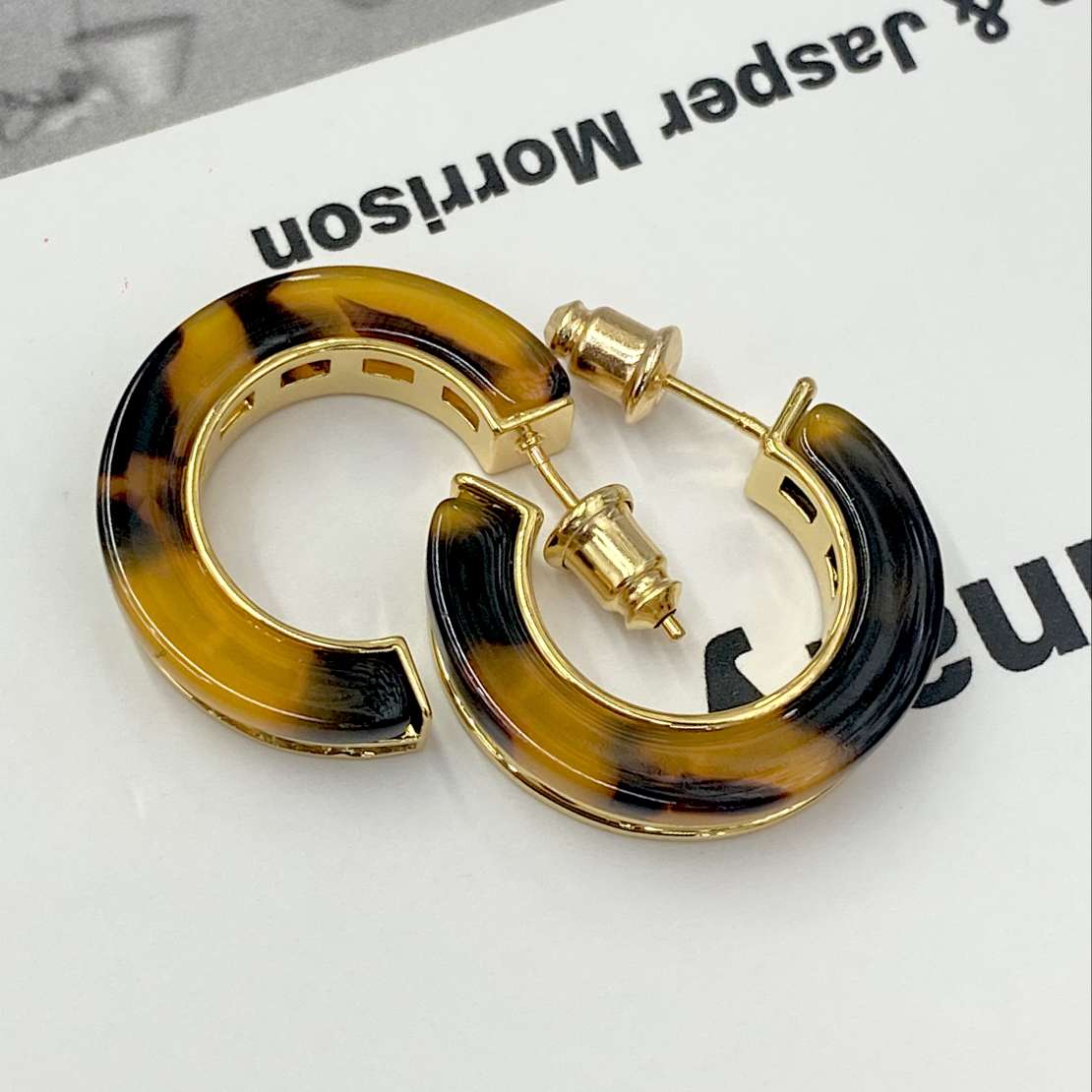 时尚豹纹简约耳钉耳饰高品饰品 一锦地2698
