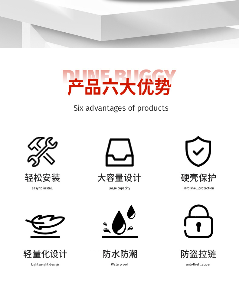 3L bicycle front bag, electric scooter bag, front hanging bag, PU waterproof hanging bag, EVA bag, hard shell bag pic 6