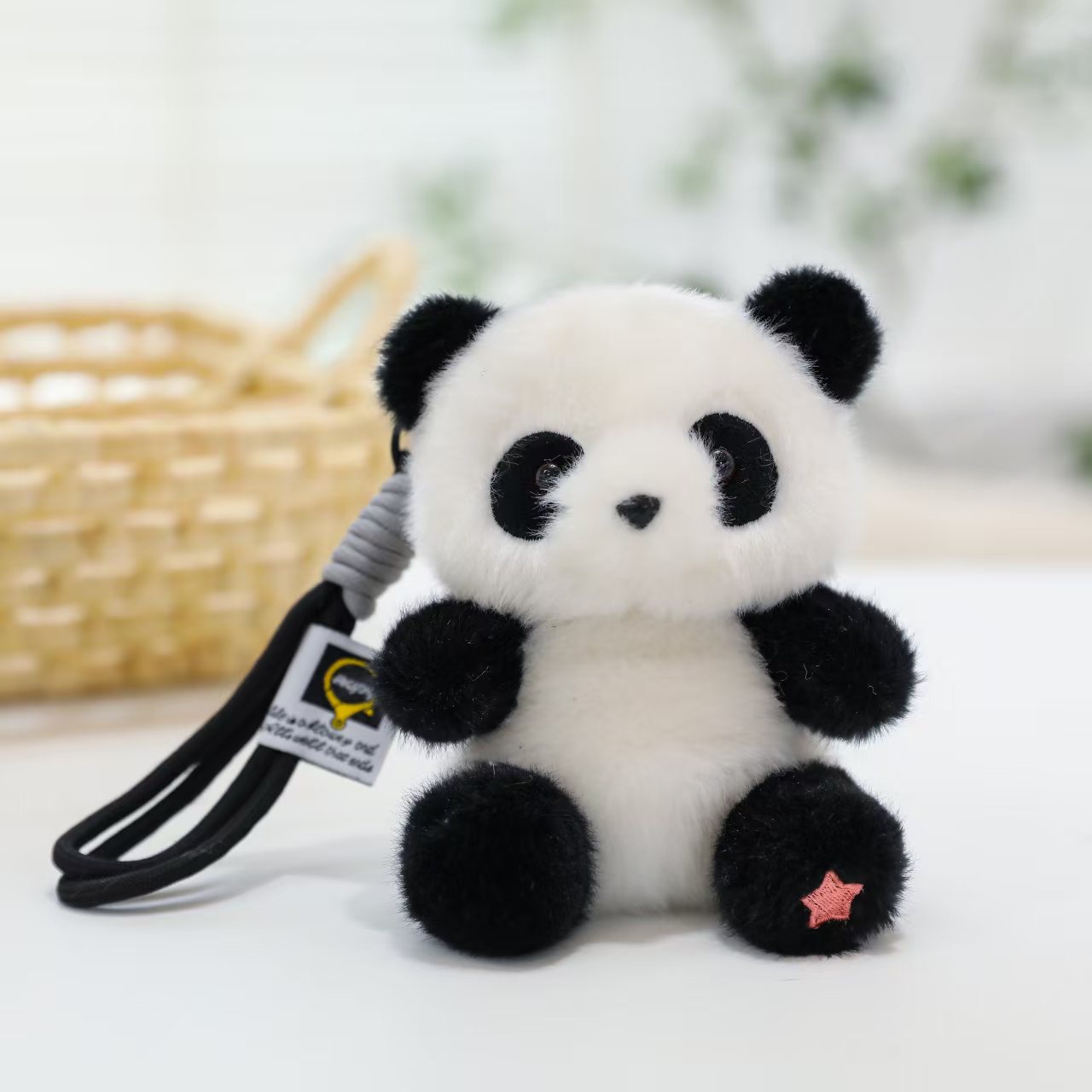 Cartoon animal figurine table companion doll figurine, cute plush toy companion doll Application Scenario