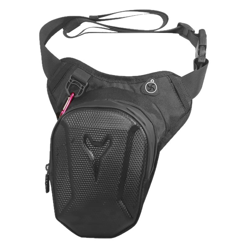 Motorcycle and bicycle hard shell leg bags, cycling bags, motorcycle crossbody bags, men's waist bags, waterproof crossbody bags, cycling backpacks Item Picture