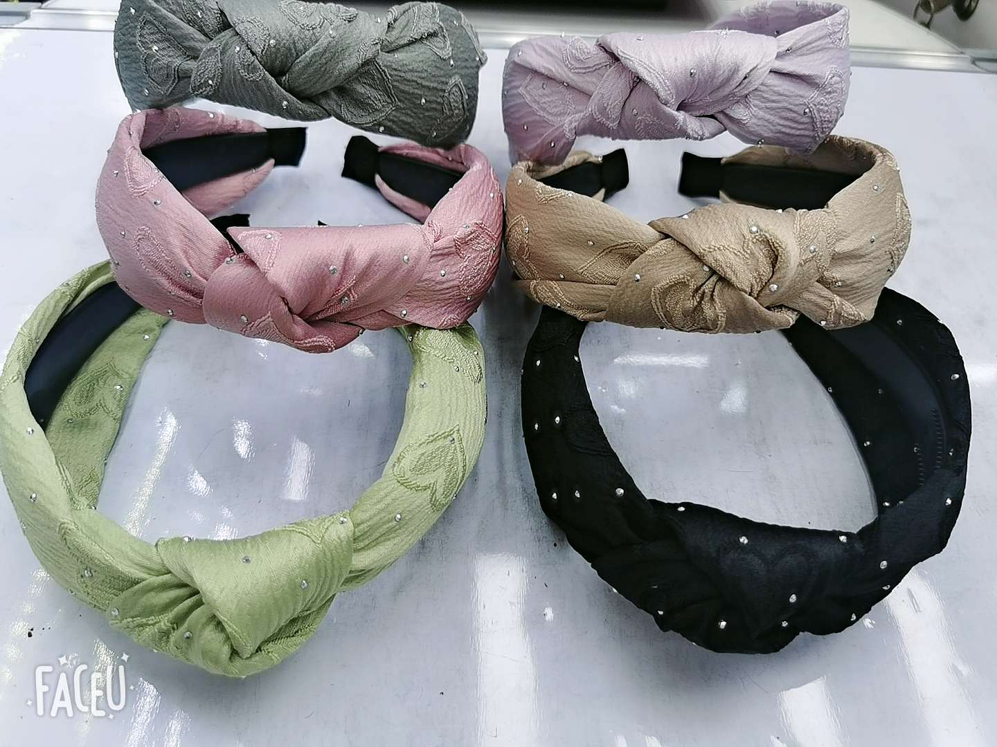 韩版云朵发箍女士拼接头饰发夹简约百搭发饰品发箍头饰配饰