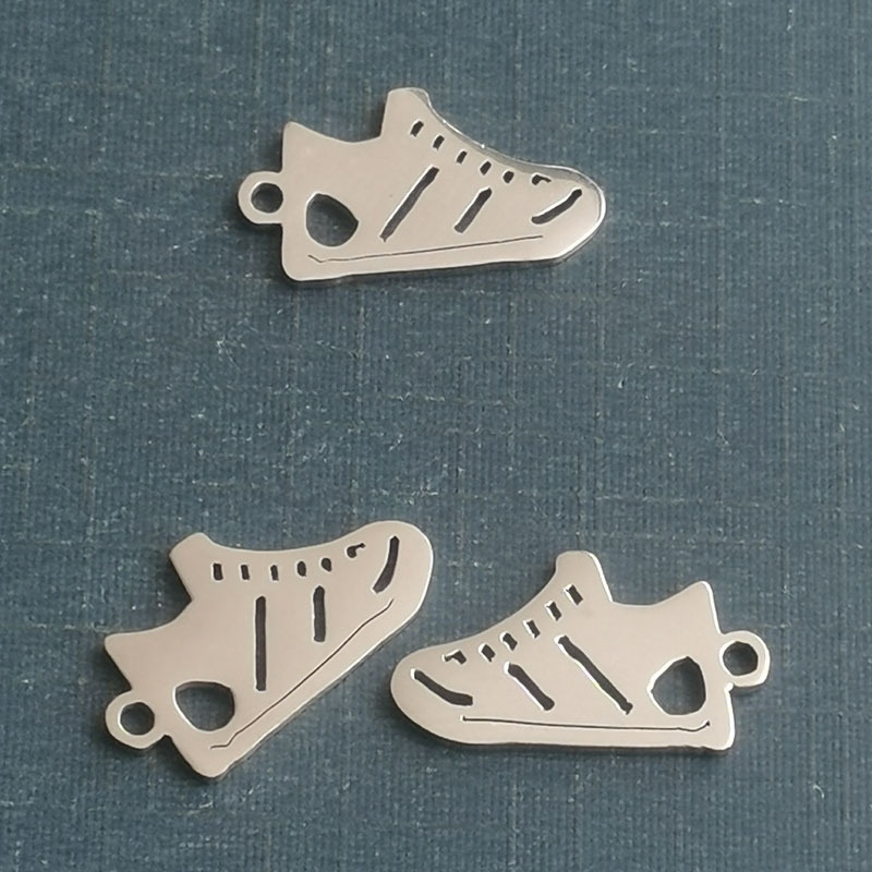 Stainless steel titanium steel pendants, bracelets, jewelry accessories, connectors, rackets, sun spiders do not rust or fade detail image 9