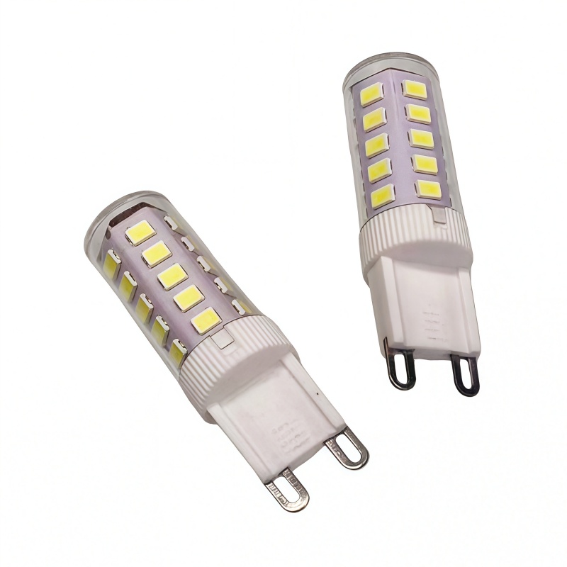 G9 LED pin small bulb, G4 high-brightness energy-saving light source, flicker-free 220V ceramic corn high-voltage bulb details Picture