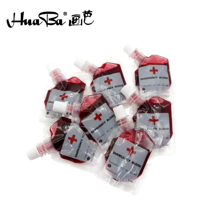 Huaba's cross-border best-selling Halloween Ghost Festival fakeblood Fake blood special effects makeup cosplay (HB-JX) Specification image