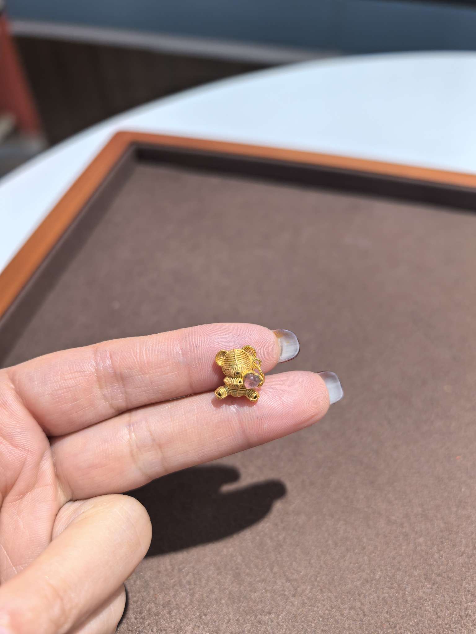 Tourmaline Heart Bear