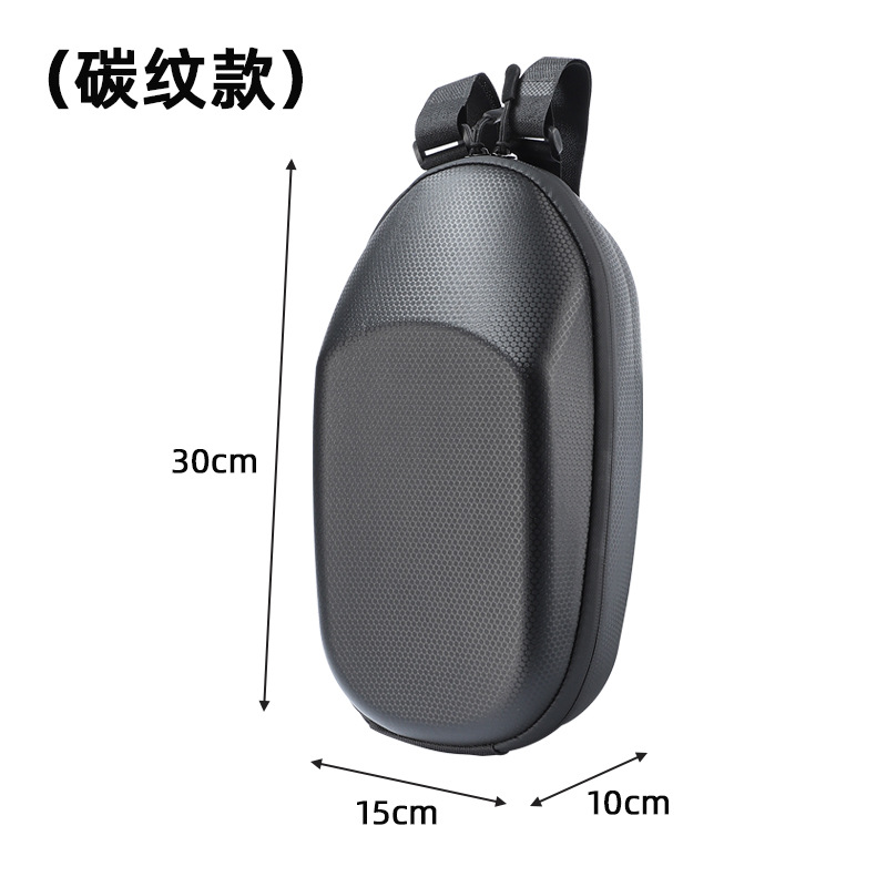 3L bicycle front bag, electric scooter bag, front hanging bag, PU waterproof hanging bag, EVA bag, hard shell bag pic 5