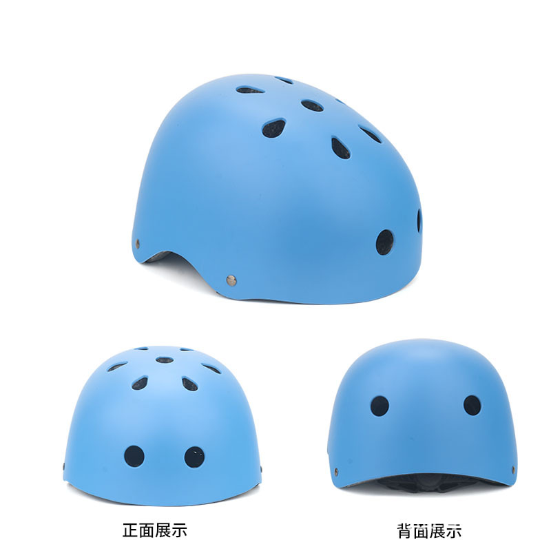 骑行滑板头盔成人儿童轮滑鞋平衡车头盔可调头围安全帽工厂代批发详情5