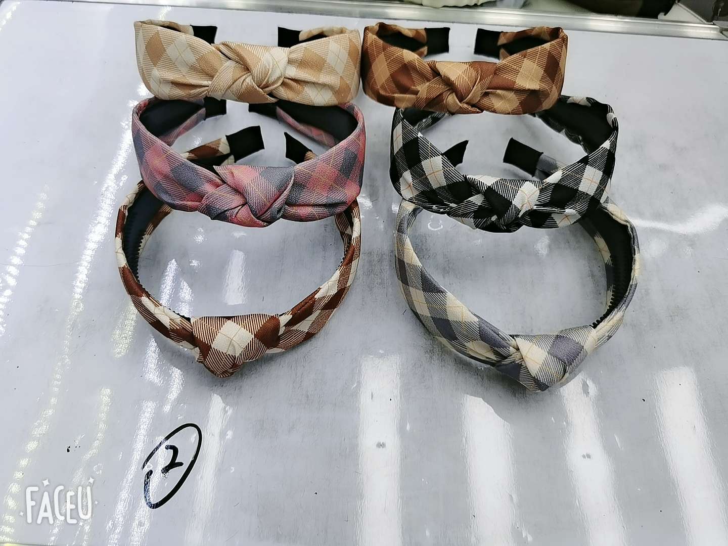 发箍女士拼接韩版云朵发箍