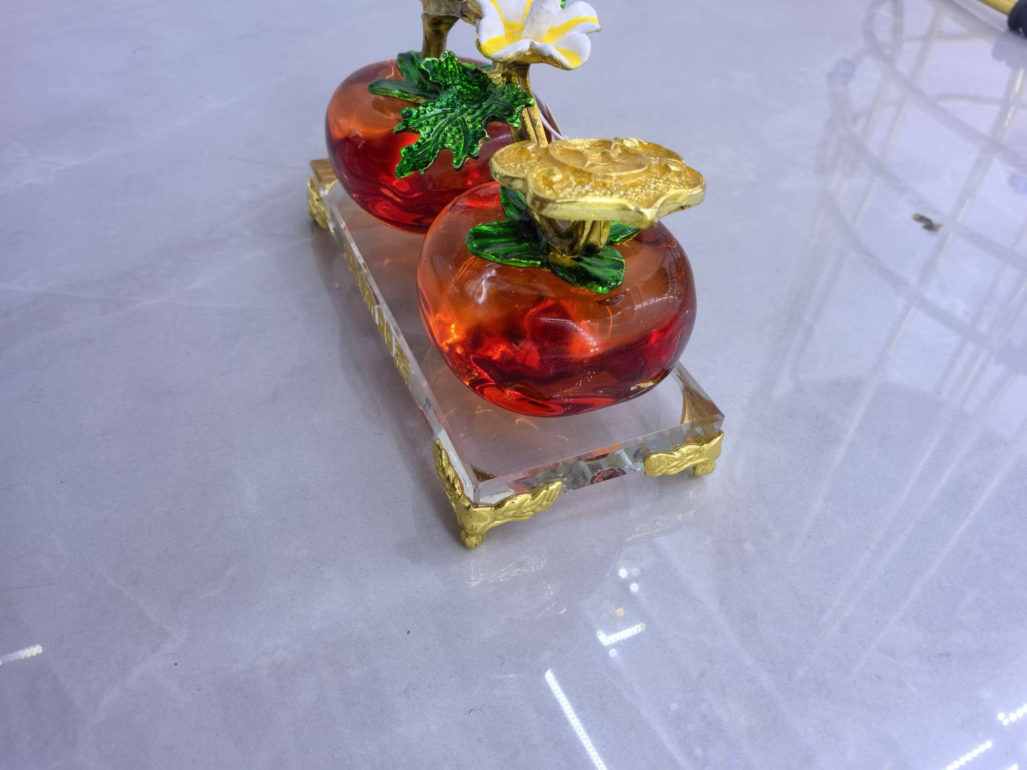 水晶工艺品水晶球小夜灯晶洞摆件玻璃水晶礼品装饰品创意家居摆设  事事如意   发大财详情图3