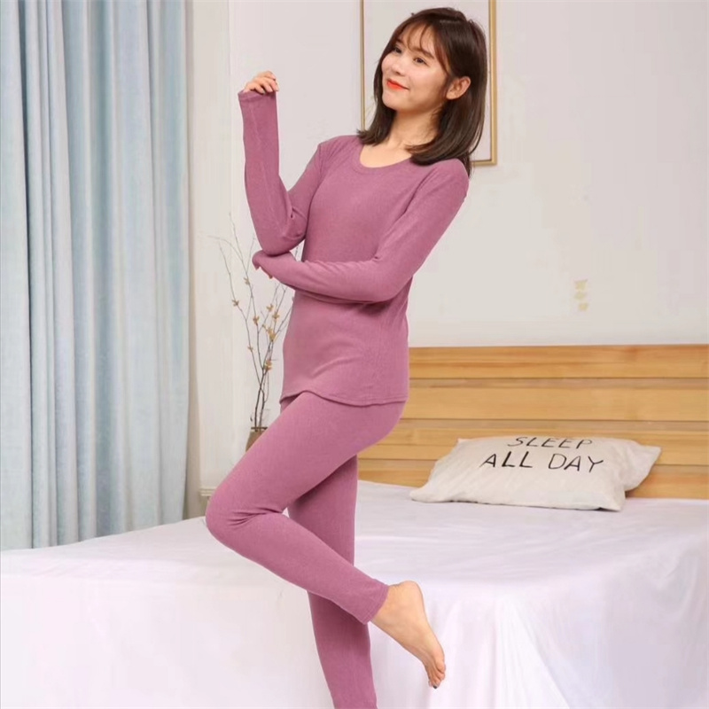 女士德绒保暖套装2025新款保暖内衣新款保暖套装新款内衣