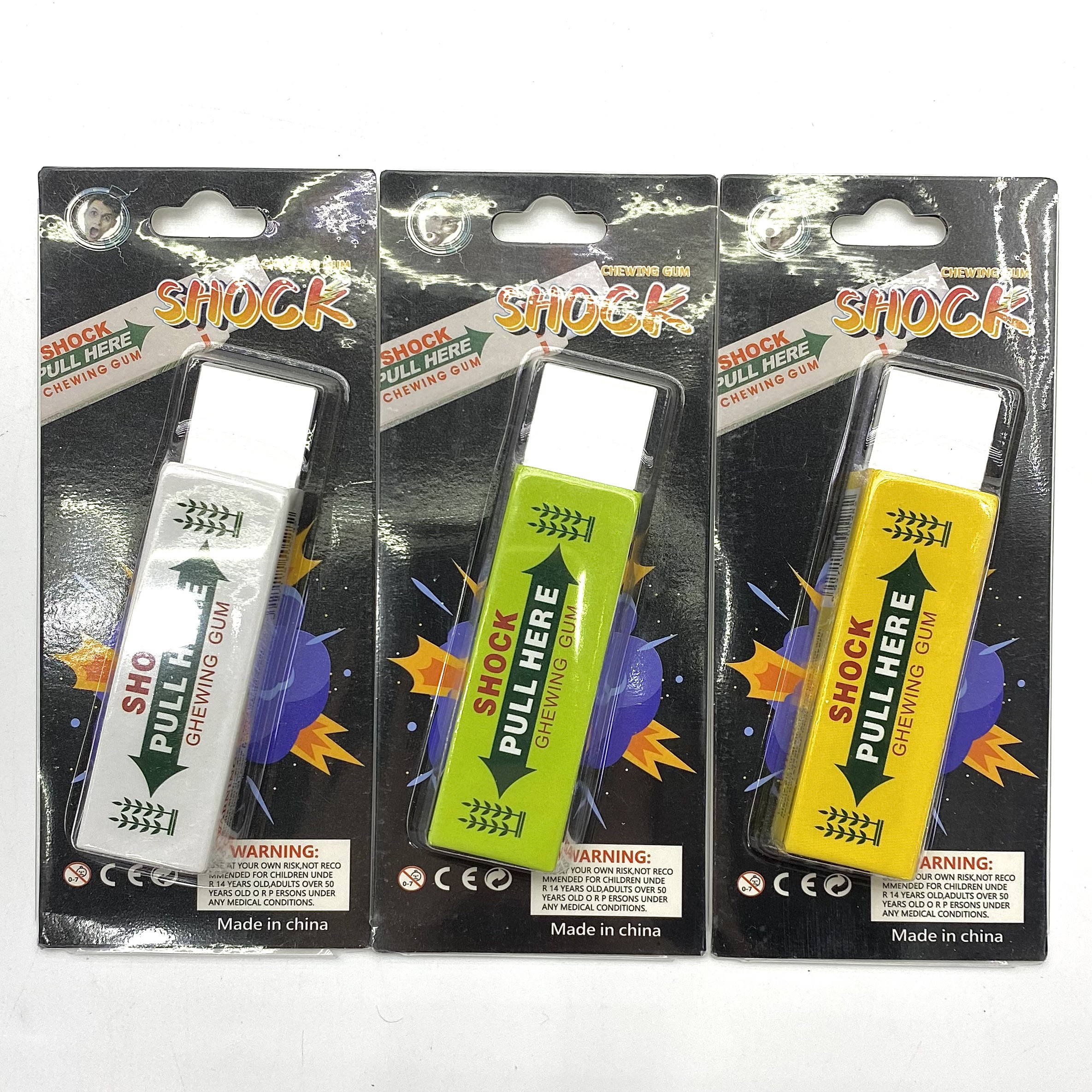 愚人节玩具电人口香糖 新奇特恶搞道具 批发触电整人带电口香糖详情2