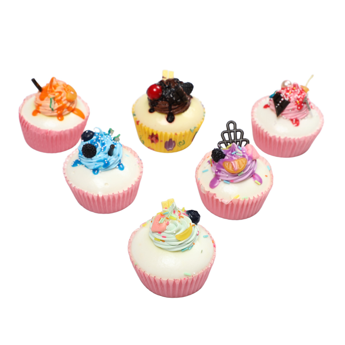 林苑减压环保带香味慢回弹PU仿真食物面包套装大甜甜圈蛋糕面包捏捏乐可定制摄影食玩DIY仿真蛋糕