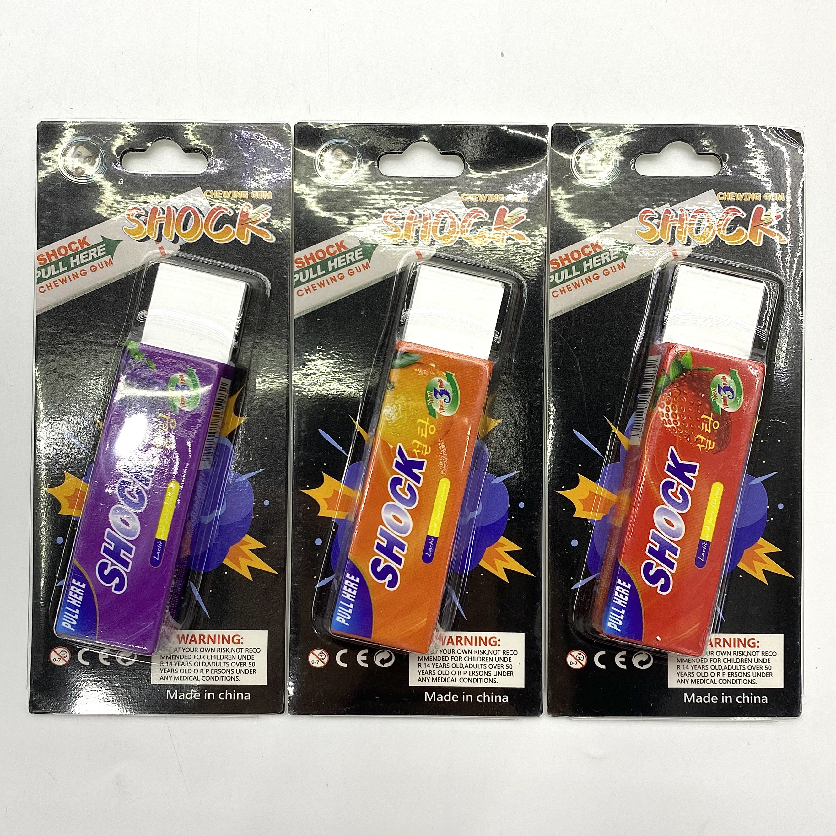 愚人节玩具电人口香糖 新奇特恶搞道具 批发触电整人带电口香糖详情3