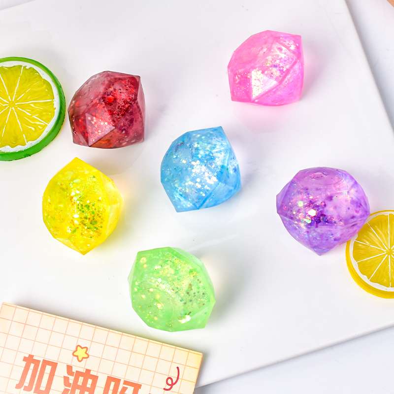 跨境热销迷你麦芽糖几何图形捏捏乐钻石捏捏多边形捏捏冰块捏捏详情图10