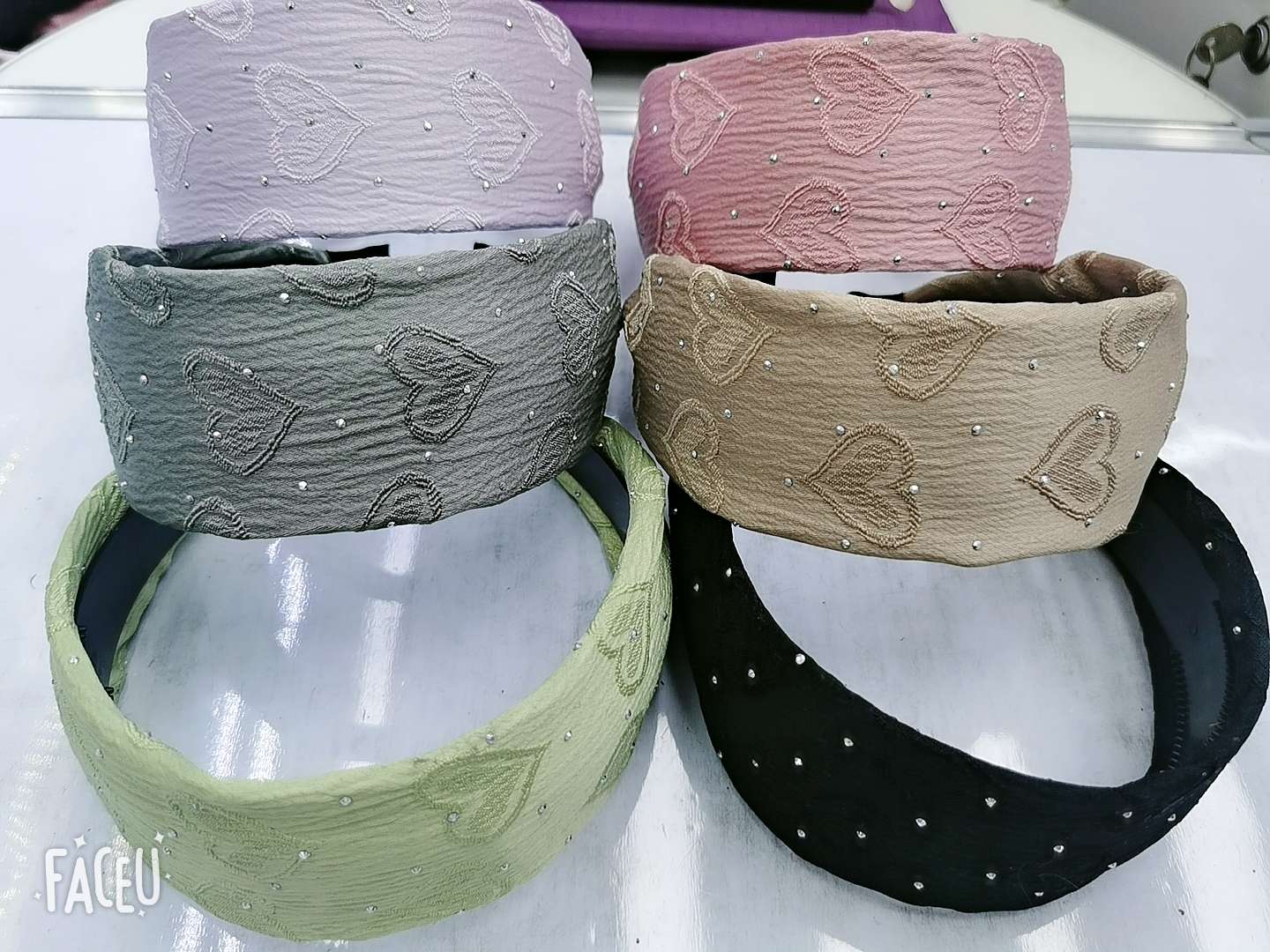 韩版云朵发箍女士拼接头饰发夹简约百搭发饰发箍头饰配饰