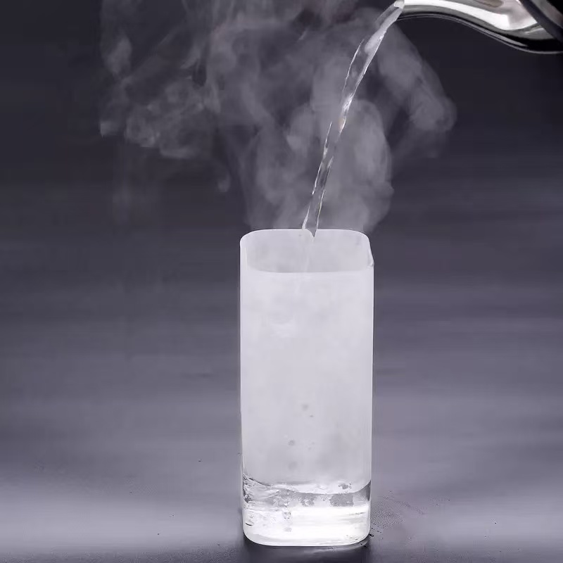 玻璃杯/竹节杯/玻璃杯杯子/玻璃小熊杯/玻璃杯子细节图