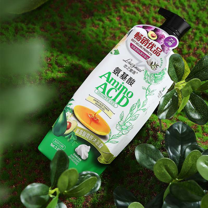 1000ML Love Honey Language Amino Acid Perfume Body Wash, long-lasting fragrance, deep cleansing, skin rejuvenation and beauty body wash detail image 3