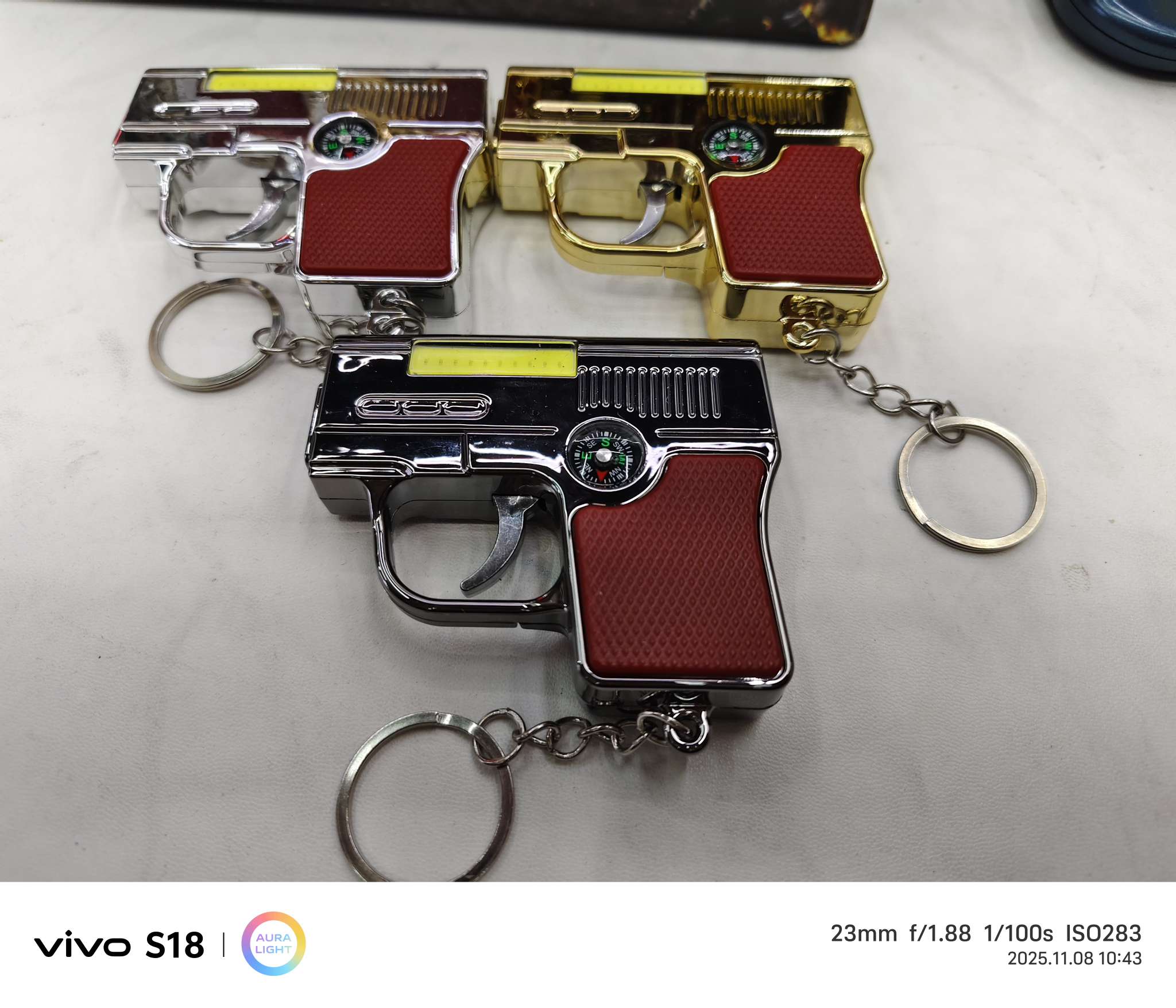 小玩具枪，功能C0B灯十激光灯十指南针，三合一详情图5