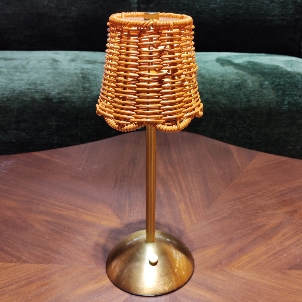 CICO HOME TYPE-C Rechargeable Rattan Ambient Desk Lamp