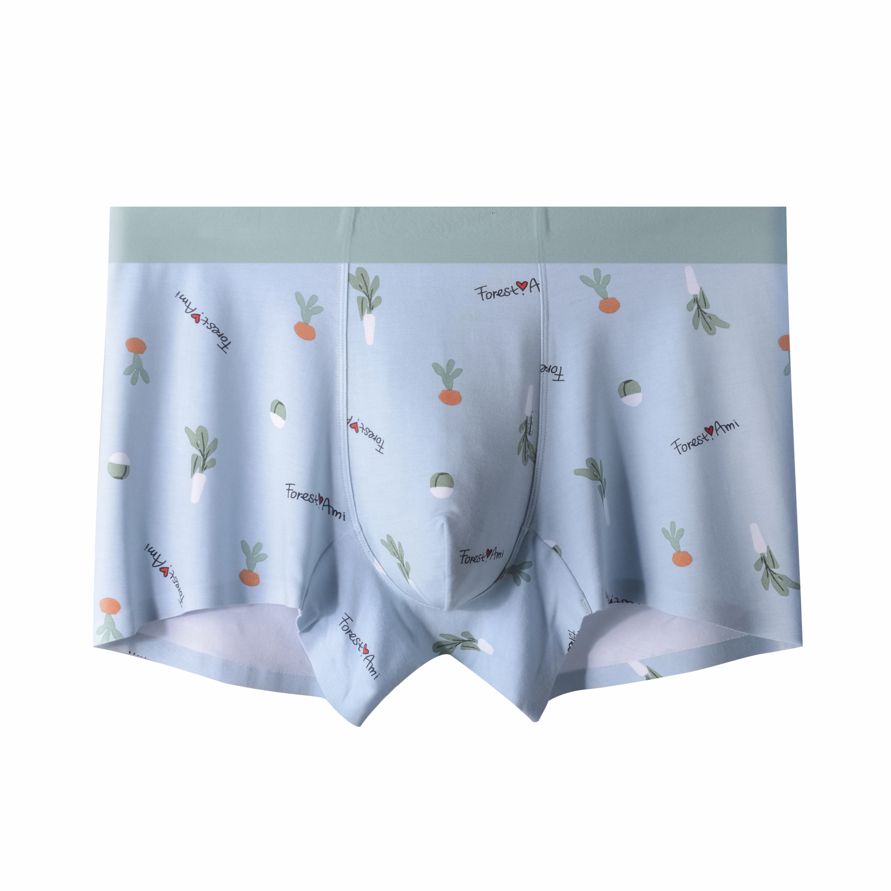 New summer fashion men's flat-leg pants with cartoon pattern carrot four-corner pants, new style 10255